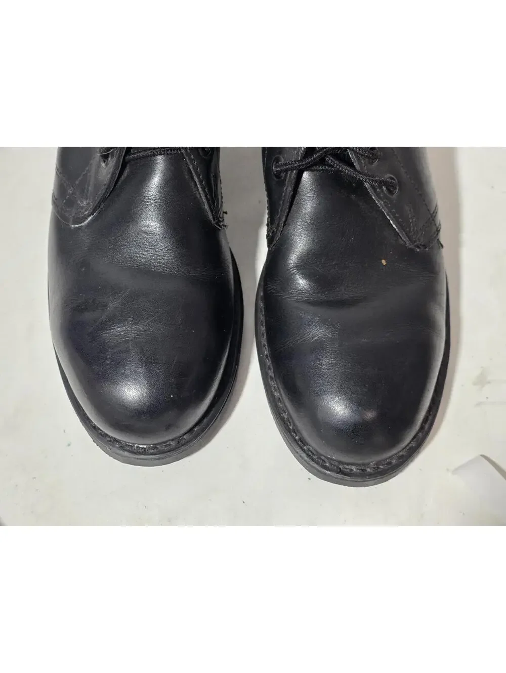 ADDISON SHOE COMPANY boots vintage leather chukka lace up 1980 steel toe 80s 6 N